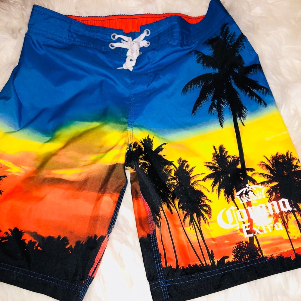 Men’s CORONA Swim Trunks Board Shorts M